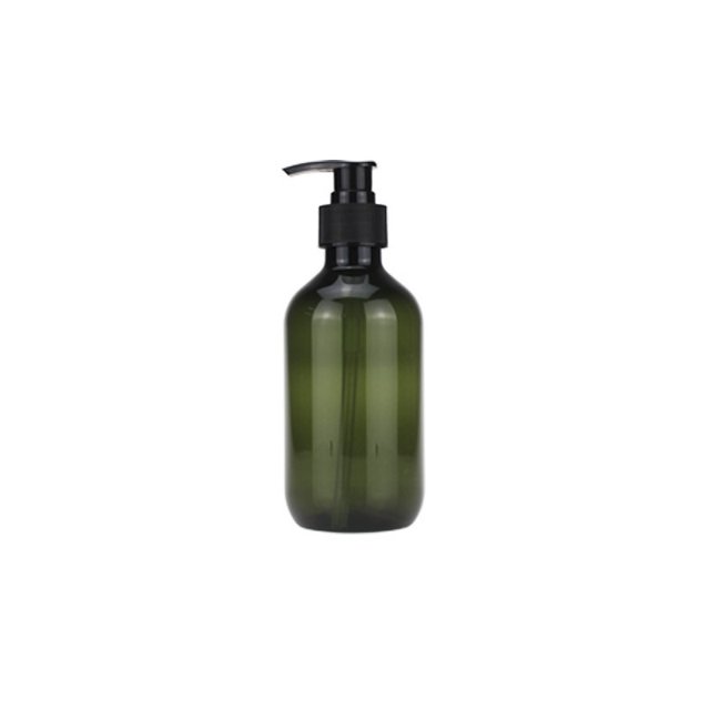Pump Bottle Dispenser, 10oz/300ml Empty Plastic Refillable Lotion Soap Shampoo Dispenser Containers with Pump Multipurpose for Cosmetic Kitchen Bathroom