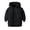 Black, variant on Ymyiu Girls Winter Down Coat Warm Puffer Jacket with Hood Parka Windproof Outerwear Winter Coat (Black,5-6 Years)