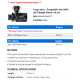 thumbnail image 2 of Purge Valve - Compatible with 2005 - 2015 Nissan Xterra 4.0L V6 2006 2007 2008 2009 2010 2011 2012 2013 2014, 2 of 2