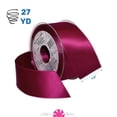 thumbnail image 4 of Morex Ribbon Double-Face Swiss Satin Ribbon, 3.8cm by 27-Yard Spool, Fuchsia, 4 of 4