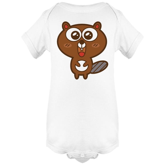 Adorable Little Beaver Bodysuit Infant -Image by Shutterstock, 6 Months