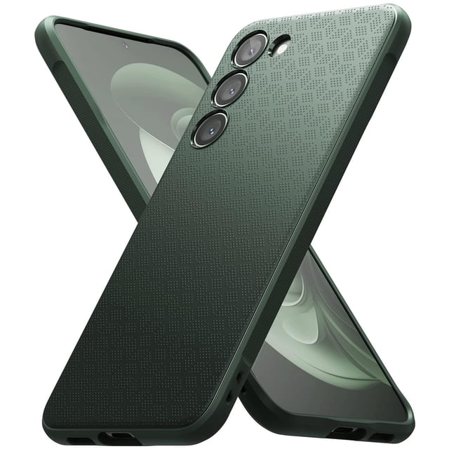 Funda Samsung Galaxy S23 Plus Ringke Onyx Dark Green Antihuellas y Antideslizante