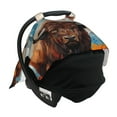 thumbnail image 7 of Car Seat Cover Baby - Oil Painting Style Iceberg Yak Breathable Infant Car Seat Cover for Baby Carseat, Lightweight Comfort Baby Essentials Must Haves Newborn Stuff for Girl Boy, 7 of 7