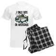 thumbnail image 6 of CafePress - Funny Trout Fishing Joke Pajamas - Men's Light Loose Fit Cotton Pajama Set, 6 of 7