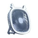thumbnail image 2 of Ventilador USB de pared con luz nocturna y 3 velocidades | Ventilador de escritorio giratorio de 360° para casa, oficina y dormitorio | Motor silencioso sin escobillas y puerto de carga USB, 2 of 7