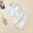 thumbnail image 2 of Gaexia Cute Clothes For Girls,Winter Children'S Clothing,Girls Long Sleeve Pajama Set Two Piece Soft Sleepwear Comfortable Nightwear Loungewear Outfit For Children, 2 of 6