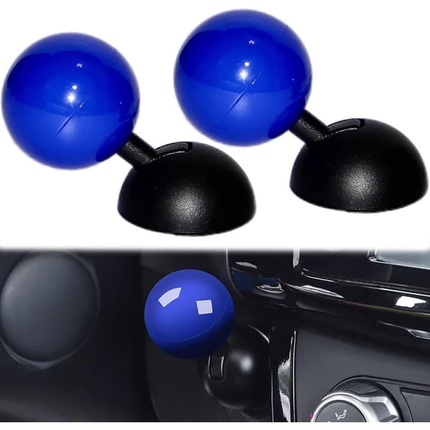 Botón de arranque y parada del motor del automóvil, palanca de mando con barra de bola de metal completa, botón basculante para arrancar el motor del automóvil, palanca de mando del botón de parada y