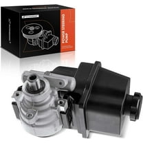 A-Premium Power Steering Pump with Reservoir Replacement for Buick Rainier Chevrolet Trailblazer GMC Envoy Isuzu Ascender Saab 9-7x 2002-2009