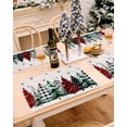 thumbnail image 3 of Christmas Placemats Set of 4, Xmas Tree Place Mats Red Black Buffalo Plaid Snowflakes Linen Placemat Table Decoration for Kitchen Table Dinner Xmas Holiday Party Home Decor Indoor Outdoor 13x19 Inch, 3 of 9