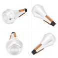 thumbnail image 4 of Garosa Aluminum Alloy &Cork Strip Practice Trumpet Mute Lightweight Musical Instrument Part Accessory, Practice Mute, Trumpet Accessory, 4 of 6