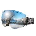thumbnail image 3 of Gafas de esquí de doble capa antivaho esféricas para hombres y mujeres, equipo de montañismo al aire libre a prueba de viento, 3 of 5