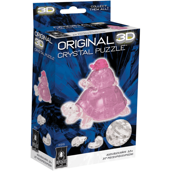 Original 3D Crystal Puzzle - Turtles