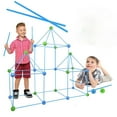 thumbnail image 3 of XXL red Kits de construcción de fuertes para niños, construcción artesanal de fortaleza, castillos, túneles, tienda de juegos, juguetes para niñas y niños, 3 of 5