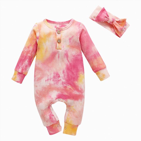 HCNTES Baby Girl Clothes Winter Neutral Baby Clothes Unisex Newborn Baby Girl Outfit Long Sleeve Print Jumpsuit with Zipper Fall Outfit 0 3 6 9 12 18 24 Months