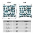 thumbnail image 2 of Pofeuu Modern Furniture Print Double-sided plush pillowcase Square Throw Pillow Covers Pillows Cover for Living Room Bedroom Sofa Couch Cushion Cover（No pillow core）-12"x12", 2 of 7