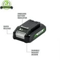 thumbnail image 2 of Greenworks 24V 2.0Ah Lithium-ion Battery, 2 of 5