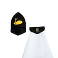 thumbnail image 2 of Golf Essentials Magnetic Golf Towel: Luxurious Microfiber Waffle Design with Unbeatable Magnetic Strength - Holds Firmly to Golf Carts and Clubs for Effortless Convenience!, 2 of 6