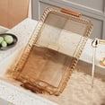 thumbnail image 3 of BANDEJA DE TÉ TABLA DE DRENEJE DE PLÁSTICO, PLATO TRANSPARENTE PARA SERVIR TÉ, Ahorro de Espacio, Secado Rápido para Acampar en Casa, Con Portavasos una, 3 of 7