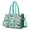 Boston Terriers And, variant on Teacher Tote Bag,Chihuahua and Pioneer Flower Teacher Utility Tote Bag,Large Work Tote Bags for Women with Multiple Pockets,Top Zipper Closure,13.8x10.6x6.7 Inch