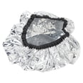 thumbnail image 3 of 10 gorros de ducha de papel de aluminio para acondicionamiento profundo del cabello y coloración para uso en salones de belleza en casa, 3 of 15