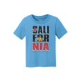 thumbnail image 1 of T-Shirt à Manches Courtes pour Enfants California Republic Bear Cub - Turquoise - L, 1 of 1
