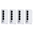 thumbnail image 1 of extensores PoE pasivos en cascada IEEE802.3Af de 100 Mbps y 4 puertos de 1 a 3 puertos para transmisión IP, repetidor, conmutador, NVR IP, 1 of 8