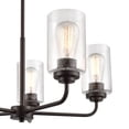 thumbnail image 6 of 9605-RBZ Millennium Lighting Moven - 5 Light Chandelier-18.75 Inch Tall and 23 Inch Wide     -Traditional Installation, 6 of 8