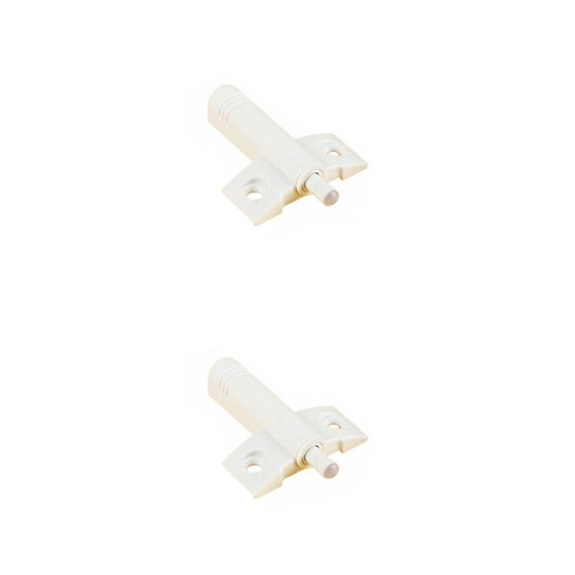 Speravity Herrajes de cocina, puerta de armario, muebles, armario, dispositivo silencioso, cajón de parada, amortiguador silencioso, Blanco 2piezas