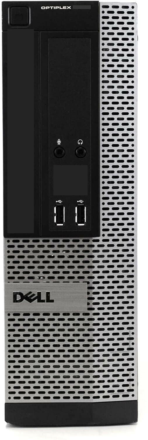 Restored Gaming Dell Desktop SFF Computer PC Intel Core i5 Processor 16GB Ram 240GB SSD 1TB HDD 24" LCD, Bto AMD Radeon RX 550 DDR5, KB & Mouse Wifi Adapter Windows 10 (Refurbished)