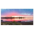 thumbnail image 2 of Design Art - Beautiful Fall Sunrise Over River, 2 of 3