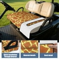 thumbnail image 4 of 51" x 31" Golf Cart Bench Seat Cover, Oversized Microfiber Towel for EZGO, Club Car, Yamaha, Icon Standard Front Seats, Universal Design, 4 of 8