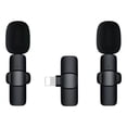 thumbnail image 1 of Sentmoon Accessoires Informatiques Microphone Lavalier Sans Fil pour pour, Microphone Sans Fil Plug-Play pour Enregistrement, Diffusion en Direct, Synchronisation Automatique Réduction du Bruit Accessoires de Jeu Aubaines du Jour Liquidation, 1 of 1