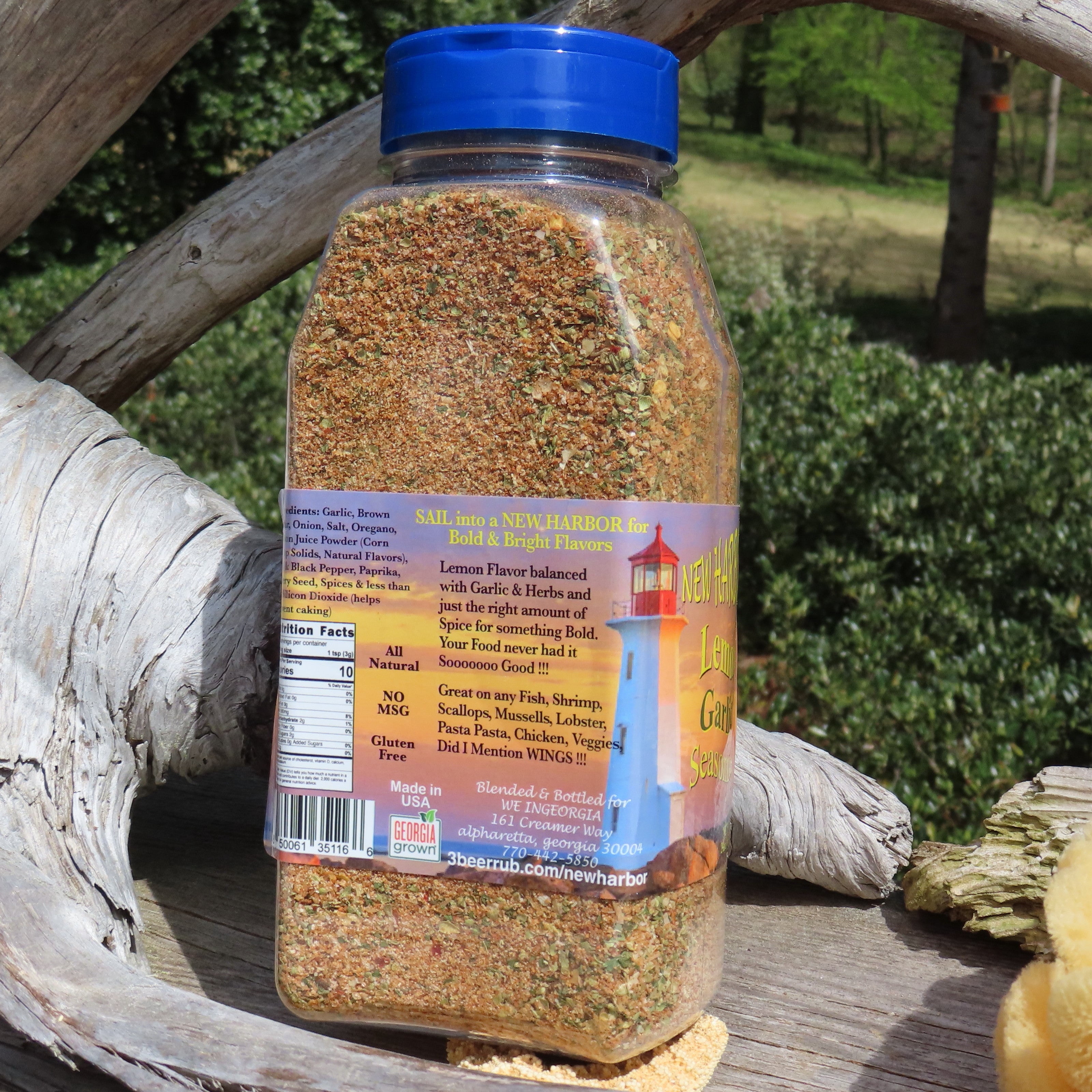 New Harbor - 24 oz Lemon Garlic Seasoning