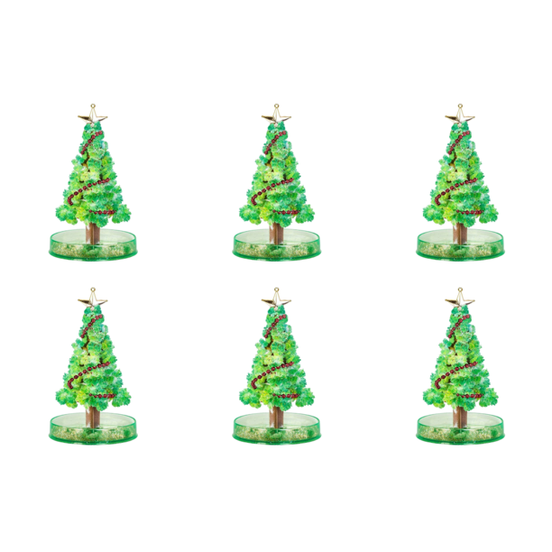 Navidad Mágico en Crecimiento Novedad Educativa Adorno Escritorio DIY () Verde