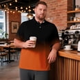 thumbnail image 2 of Sewkxo Men's Big and Tall Polo Shirts UPF 50+ Casual Work Quick Dry Short Sleeve Collared Golf Shirt（XL-8XL）,Dark Gray 8XL, 2 of 7