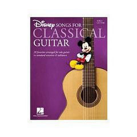 Hal Leonard Disney Songs for Classical Guitar (Standard Notation & Tab) Guitar Solo Series Softcover
