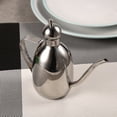 thumbnail image 3 of Distributeur d'Huile d'Olive en Acier Inoxydable avec Goutte, Distributeur d'Huile 0,35 L Récipient de Rangement de Cuisine, Pot à Huile Étanche pour Salade et Cuisine à la Maison, 3 of 8