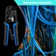 thumbnail image 4 of Engarzadora De Cables Alicates pelacables de trinquete RJ11 RJ45 para 6P/8P, 4 of 4
