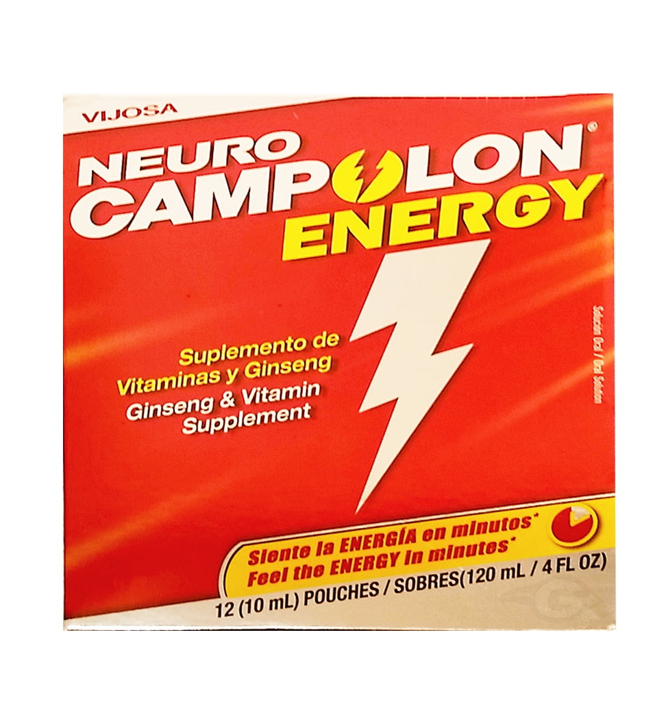 Neurocampolon Energy Booster 4 oz fl - Energizante (Pack of 1)