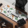 thumbnail image 2 of Long Mouse Pads for Desk,Dinosaur and Volcano Pattern Desk Mats on Top Of Desks, Desk Mouse Pad Extra Large with 3mm Non-Slip Base and Stitched Edge for Gaming,Office,Work,Home 35.4"x15.7", 2 of 6