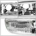 thumbnail image 5 of DNA Motoring For 99-07 GMC Sierra Yukon XL 4pcs Bumper Parking Headlight Lamps Chrome/Clear, 5 of 6