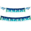 Party Nice Cute Shark Happy Birthday Banner Party Supplies For Kids and Adults Birthday Party Decorations Party supplies.