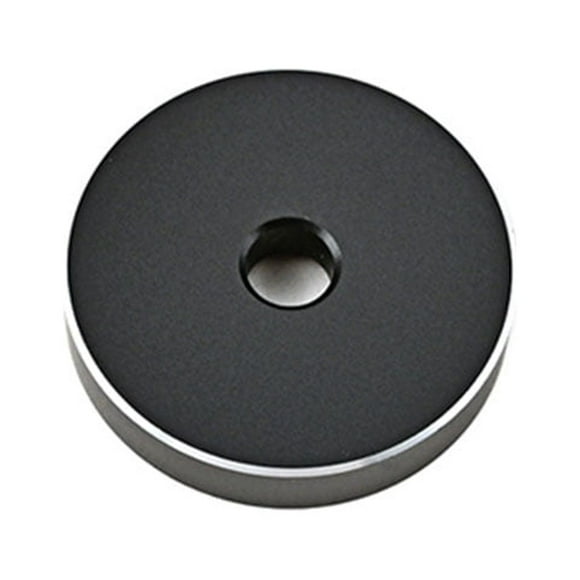 Wosthever gramófono tocadiscos adaptador accesorio fonógrafo reemplazo estándar aleación de aluminio centro duradero Accesorios para instrumentos musicales Negro