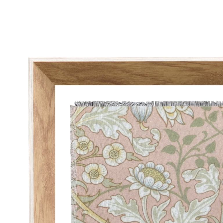 Beautiful by Drew Barrymore Vintage Floral Framed Linen Art photo 7