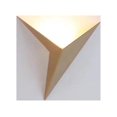 thumbnail image 1 of Led Triangle Wall Lamp for Bedside Hotel Corridor Background Decoration (Golden), 1 of 1