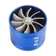 thumbnail image 3 of Ventilador de ahorro de  de admisión de filtro de aire con 2 Azul Cola Ventilador Turbo Fuel Gas Saver, 3 of 8