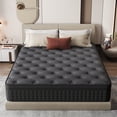 thumbnail image 3 of Zekbip 10 inch King Mattress in a Box, Hybrid Gel Memory Foam with Individually Wrapped Pocket Coils, Medium Firm, Pressure Relief, Cooling Sleep Support for Adult, 3 of 11