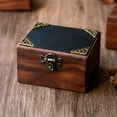 thumbnail image 6 of Antique Vintage Retro Notebook Suitcase Wooden Jewelry Box Latch Hasp Lock Catch, 6 of 7