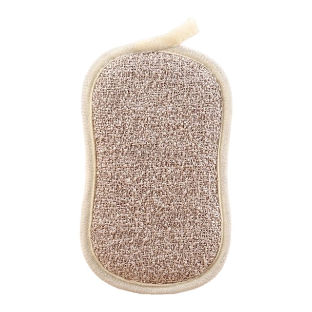 Cleaning Sponge Kitchen Double Sided Multi Functional Thick Durable Scrub Brush With Dip Glue And Dual Cloth Layers