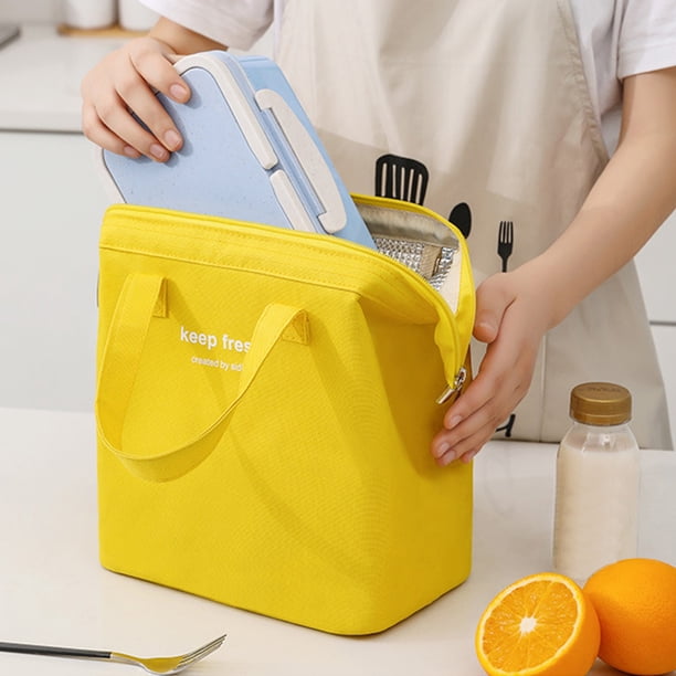 Isvgxsz Clearance Lunch Bag Lunch Box for Women Men Reusable Insulated Lunch Tote Bag,Leakproof Thermal Cooler Sack Food Handbags Case High Capacity forTravel Work School Picnic